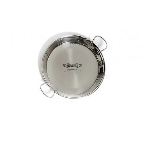 PAELLERA INOXIDABLE 38 CM.