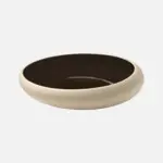 Plate Half-Deep Round Coupe Black 26Cm Embrace