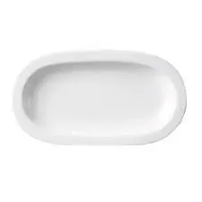 Rabanera Mallorca Porcelana Blanca 19X10,6 Cm.
