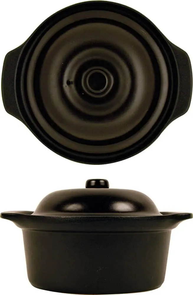 Cazuela C/Tapa Negra Stone 19 Cm.