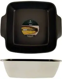 [ER100205] Fuente Horno Stone Cuadrada 30X30X7 Cm.